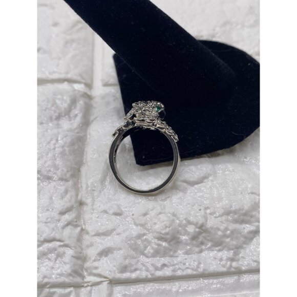 Fashion Lucky Owl Ring Crystal The Night Guardians Owl Animal Ring - Size 8 - Picture 2 of 10